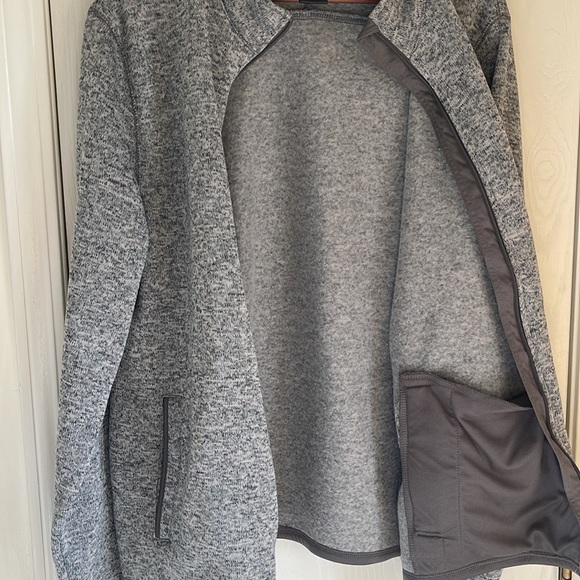 Michigan State gray zip up fleece jacket XL - Picture 3 of 6